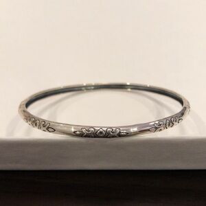 Silpada sterling silver bangle, new